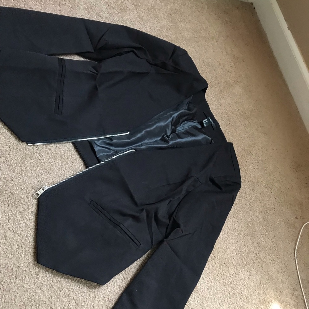 Asymmetric blazer